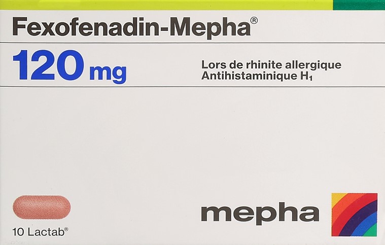 FEXOFENADIN Mepha Lactab 120 mg 10 Stk – Bild 2