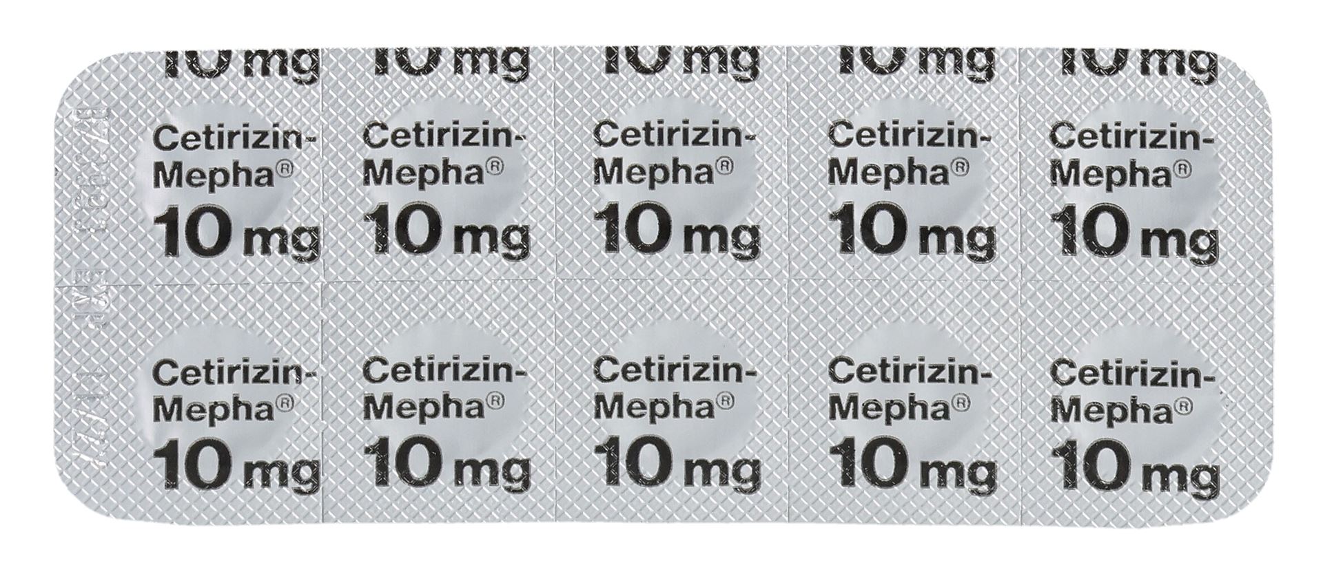 CETIRIZIN Mepha Lactab 10 mg 10 Stk – Bild 8