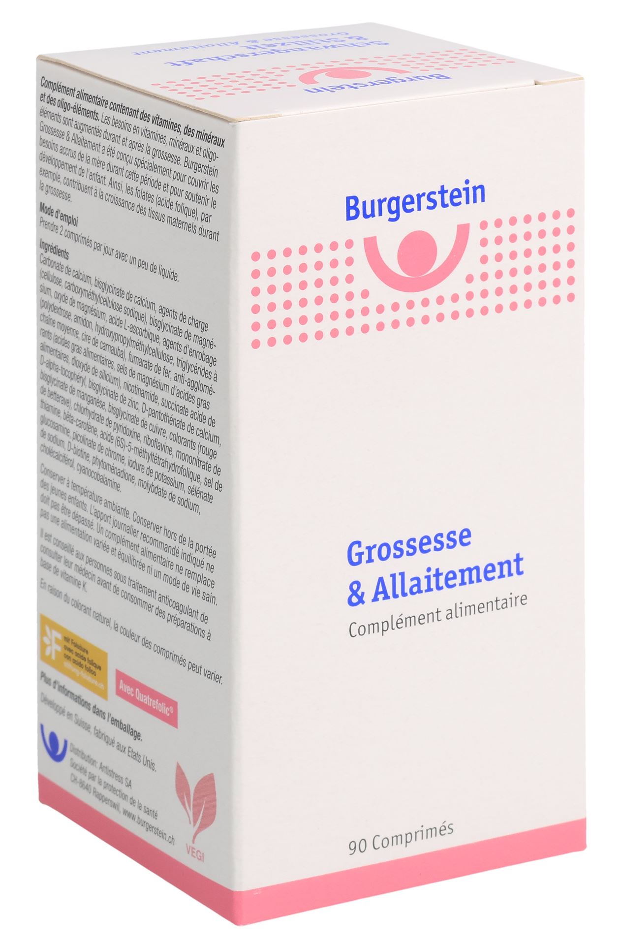 BURGERSTEIN Schwangerschaft&Stillzeit Tabl 90 Stk – Bild 4