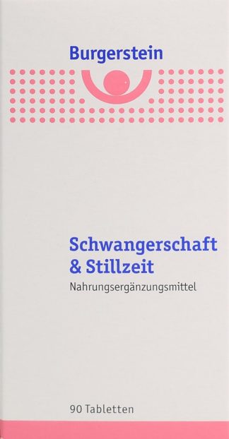 BURGERSTEIN Schwangerschaft&Stillzeit Tabl 90 Stk