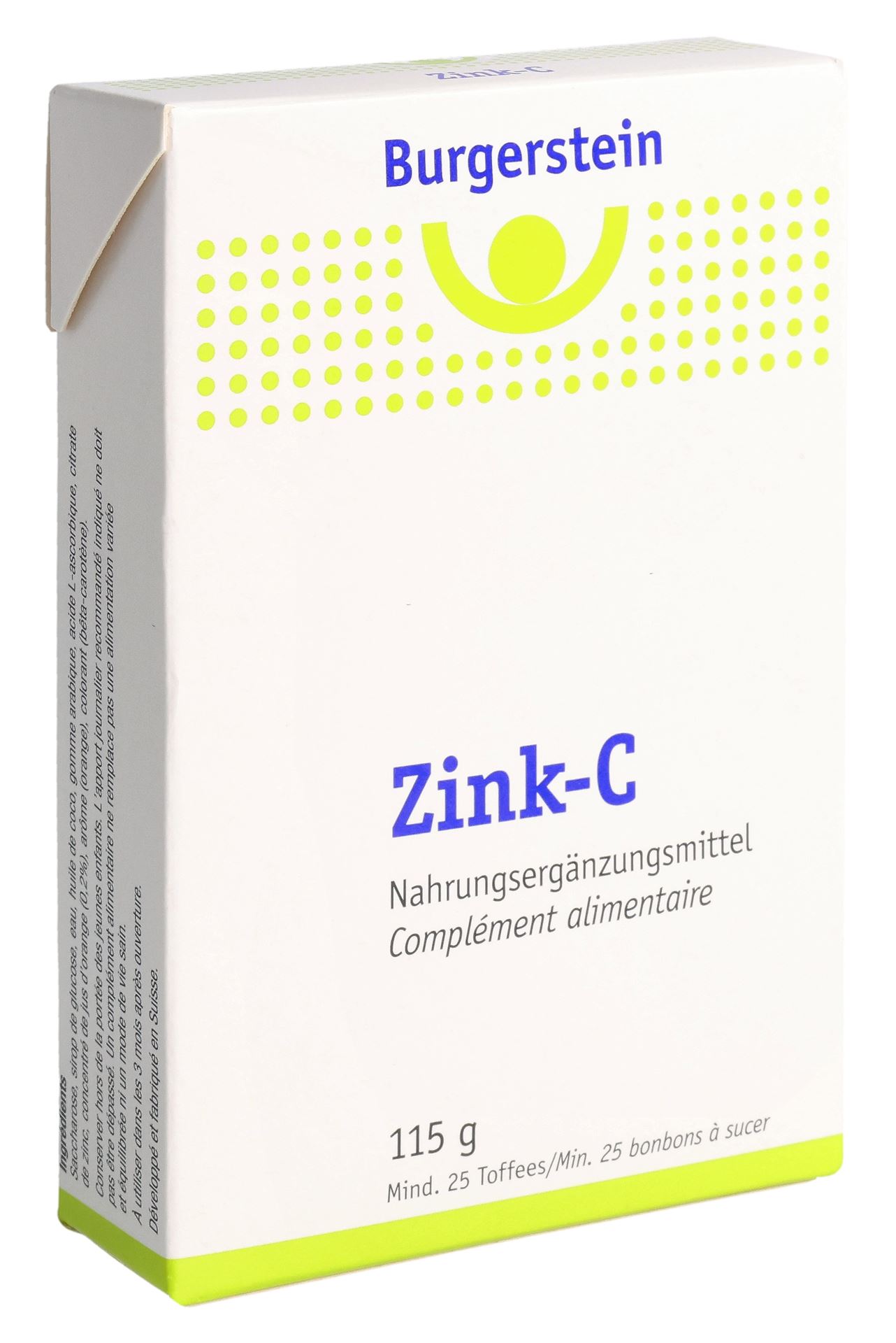 BURGERSTEIN Zink-C Toffees (neu) 115 g – Bild 2