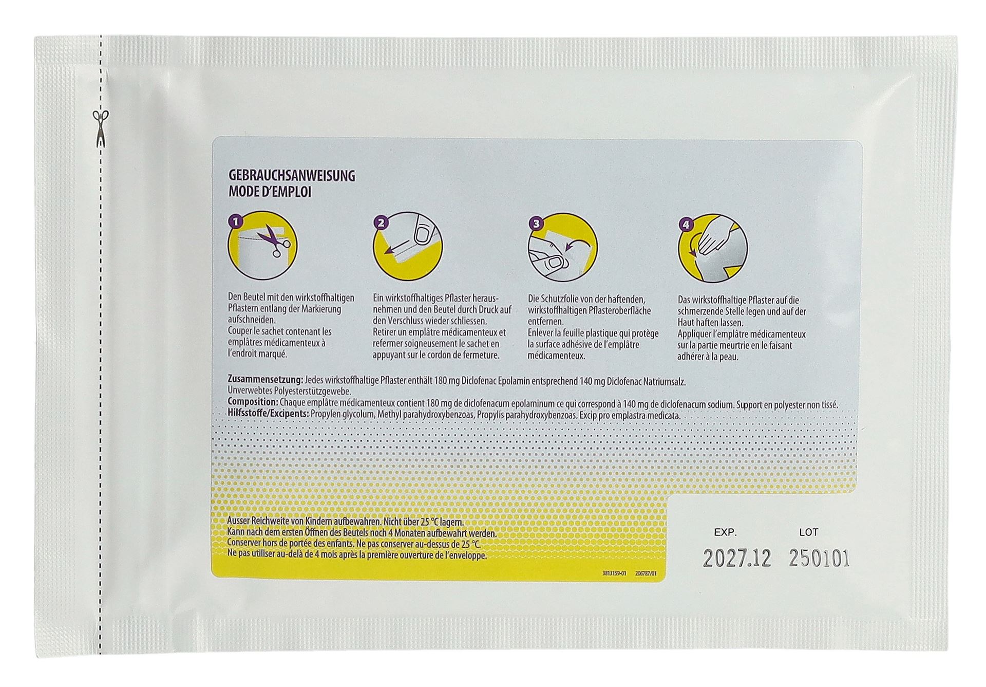 PERSKINDOL Diclofenac Patch 180 mg 5 Stk – Bild 5