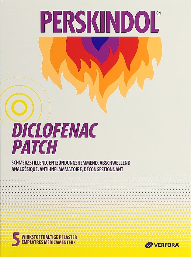 PERSKINDOL Diclofenac Patch 180 mg 5 Stk