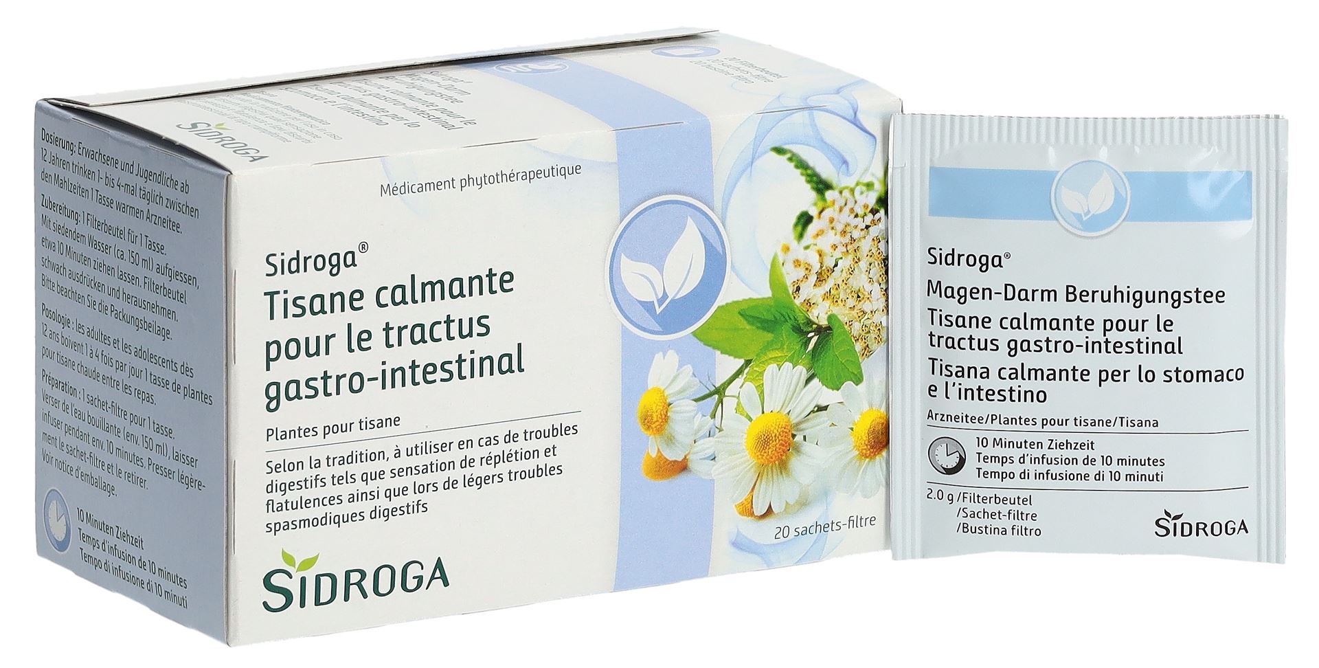 SIDROGA Magen-Darm Beruhigungstee 20 Btl 2 g – Bild 6