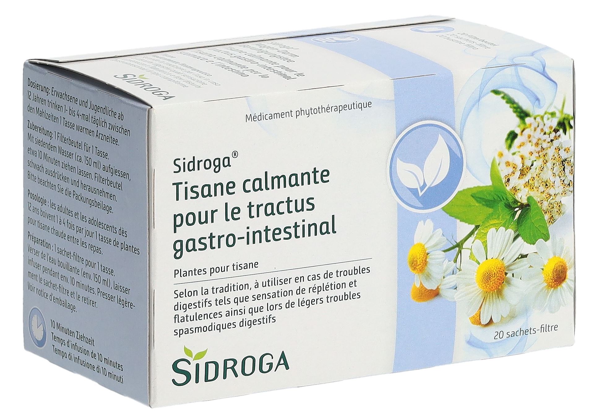 SIDROGA Magen-Darm Beruhigungstee 20 Btl 2 g – Bild 4