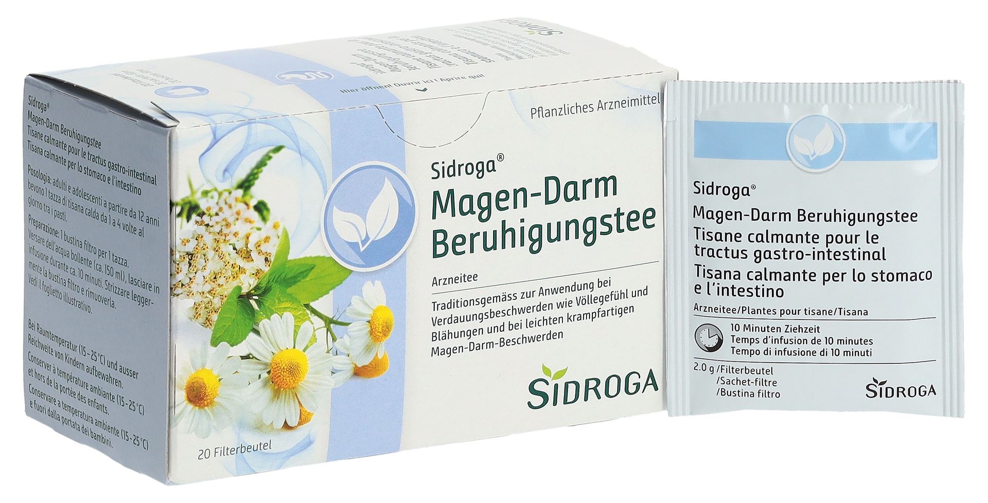 SIDROGA Magen-Darm Beruhigungstee 20 Btl 2 g – Bild 5