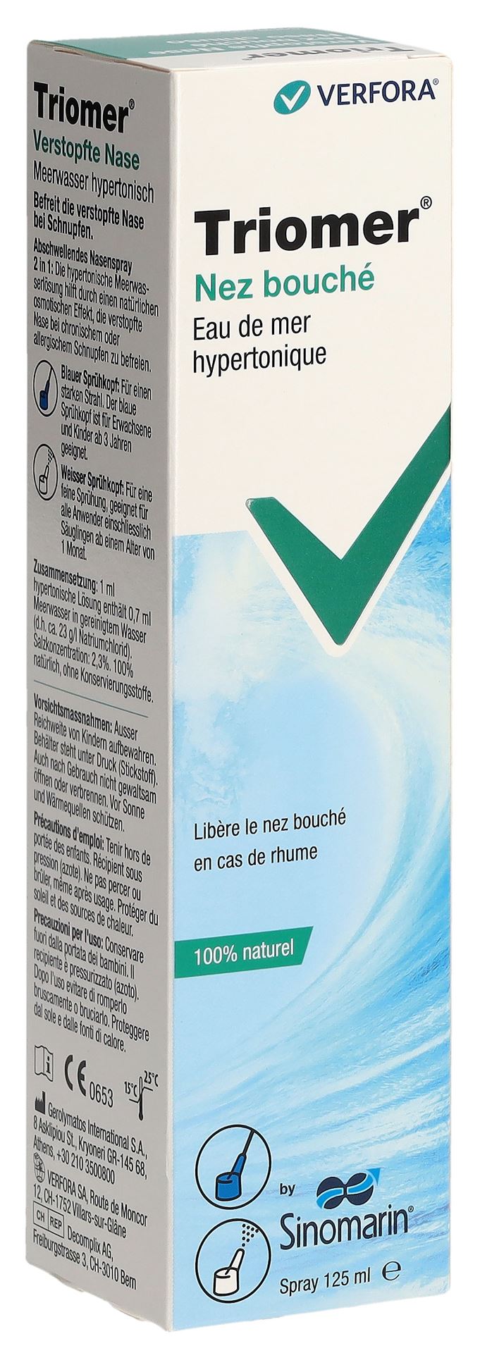 TRIOMER Verstopfte Nase Spray Fl 125 ml – Bild 4