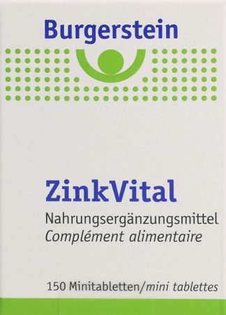 BURGERSTEIN ZinkVital Mini-Tabletten 5 mg 150 Stk