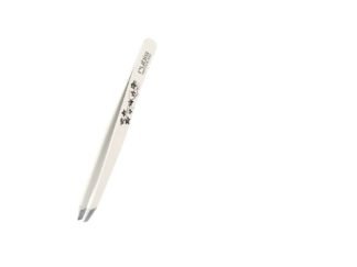 RUBIS Pinzette schräg Inox Efeu