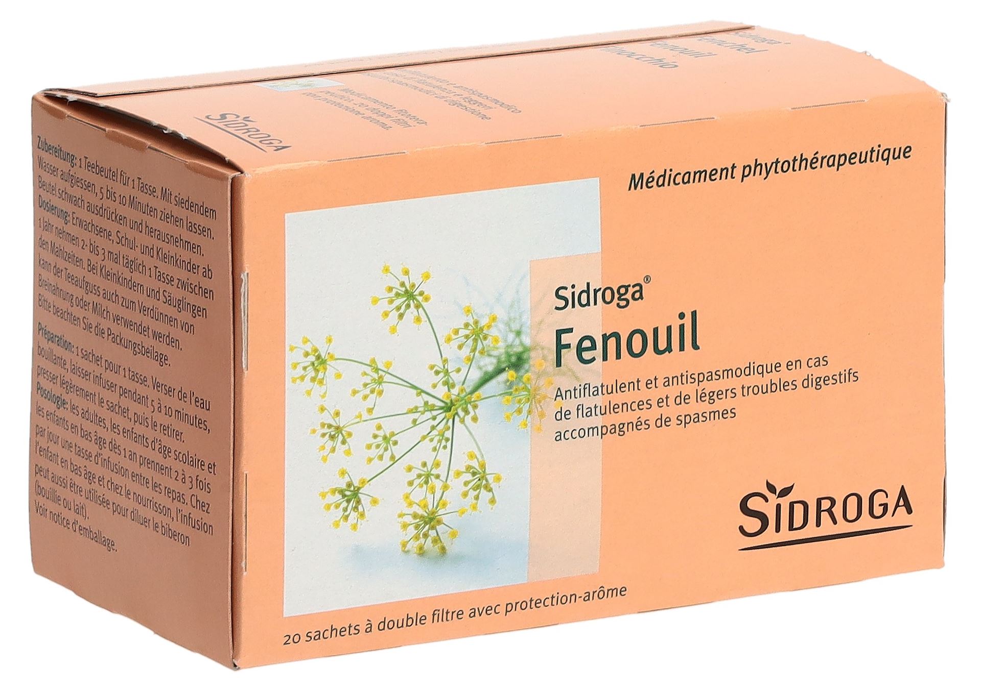 SIDROGA Fenchel 20 Btl 2 g – Bild 4