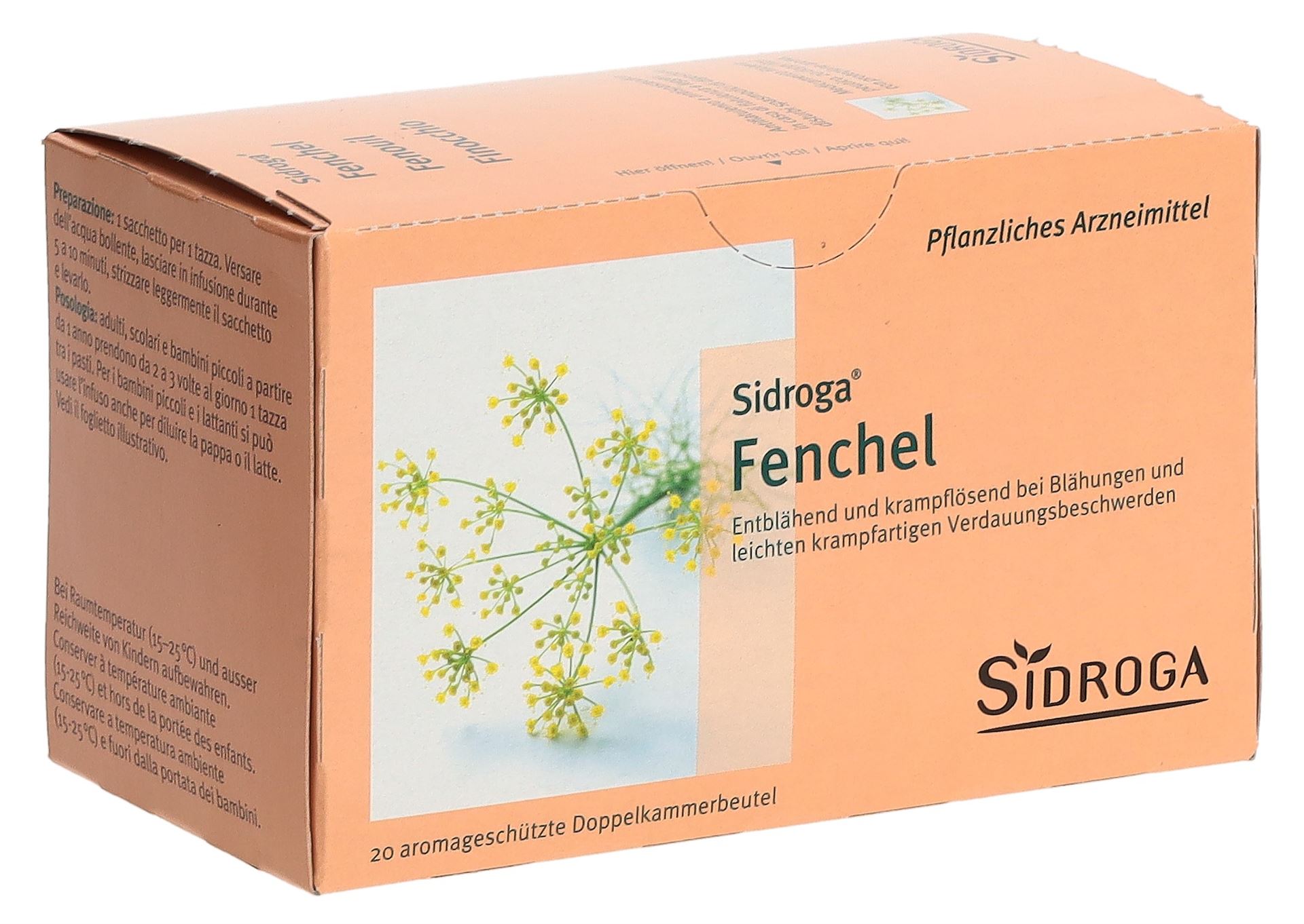 SIDROGA Fenchel 20 Btl 2 g – Bild 3