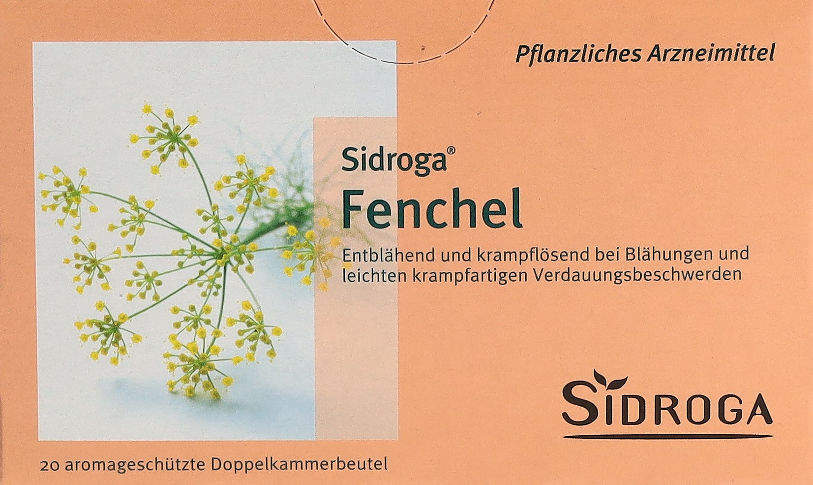 SIDROGA Fenchel 20 Btl 2 g