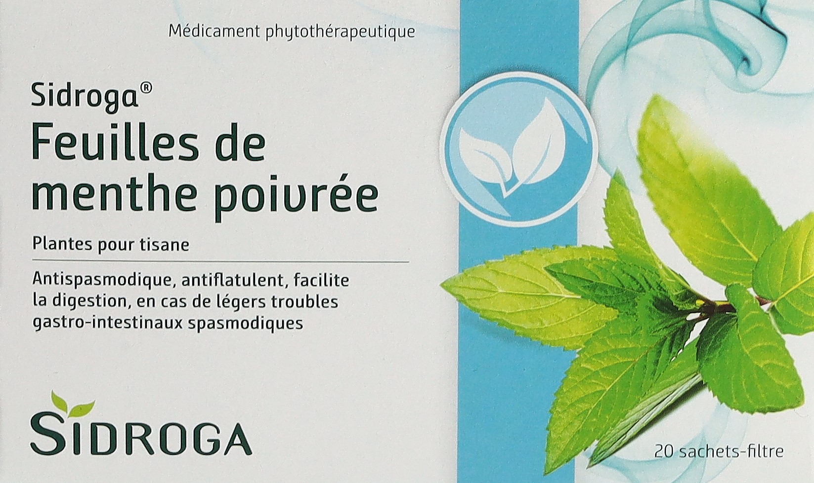 SIDROGA Pfefferminzblätter 20 Btl 1.5 g – Bild 2