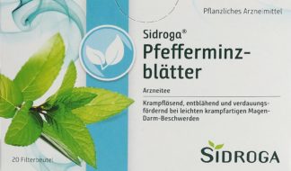 SIDROGA Pfefferminzblätter 20 Btl 1.5 g