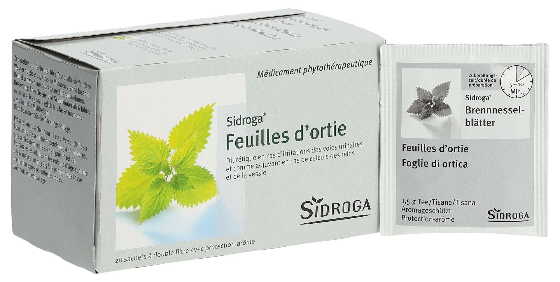 SIDROGA Brennnesselblätter 20 Btl 1.5 g – Bild 6