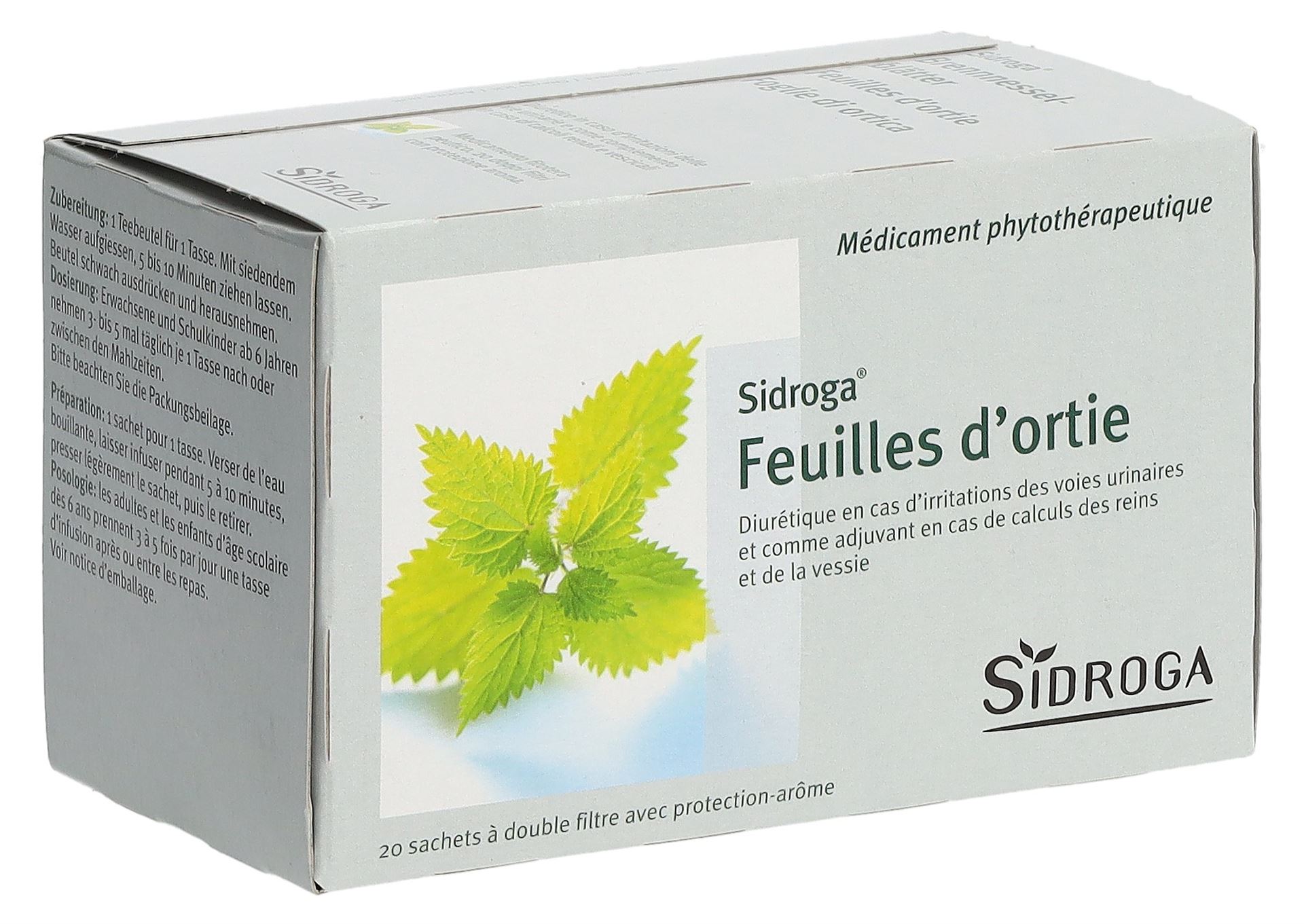 SIDROGA Brennnesselblätter 20 Btl 1.5 g – Bild 4