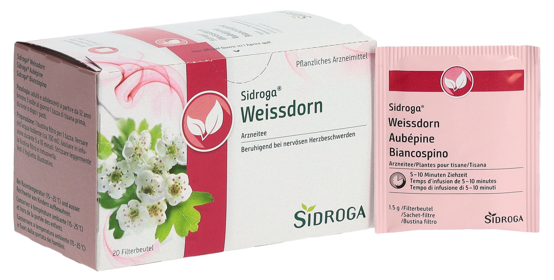 SIDROGA Weissdorn 20 Btl 1.5 g – Bild 5
