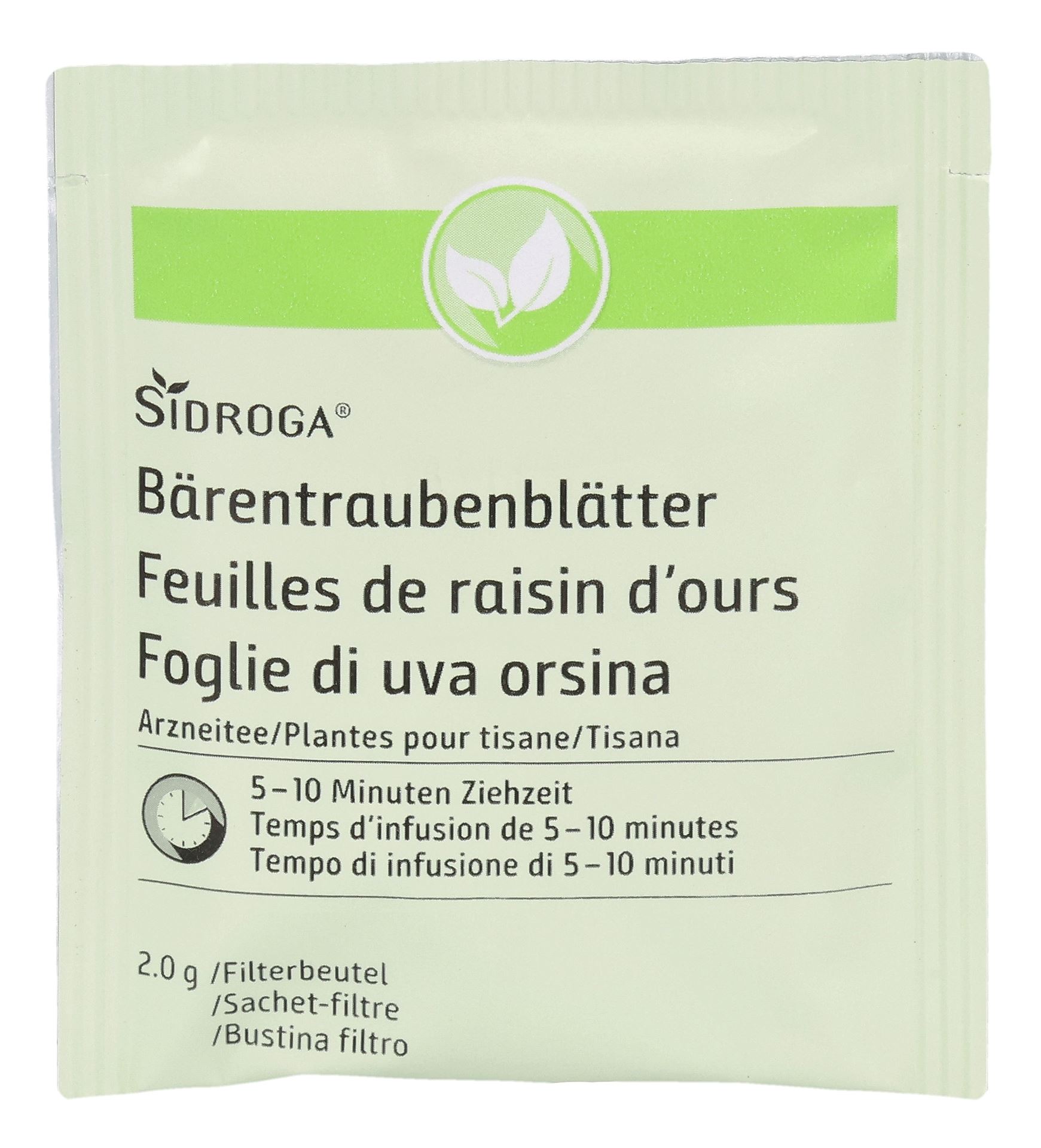 SIDROGA Bärentraubenblätter 20 Btl 2 g – Bild 7