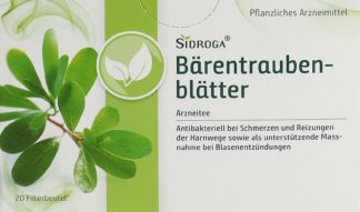 SIDROGA Bärentraubenblätter 20 Btl 2 g