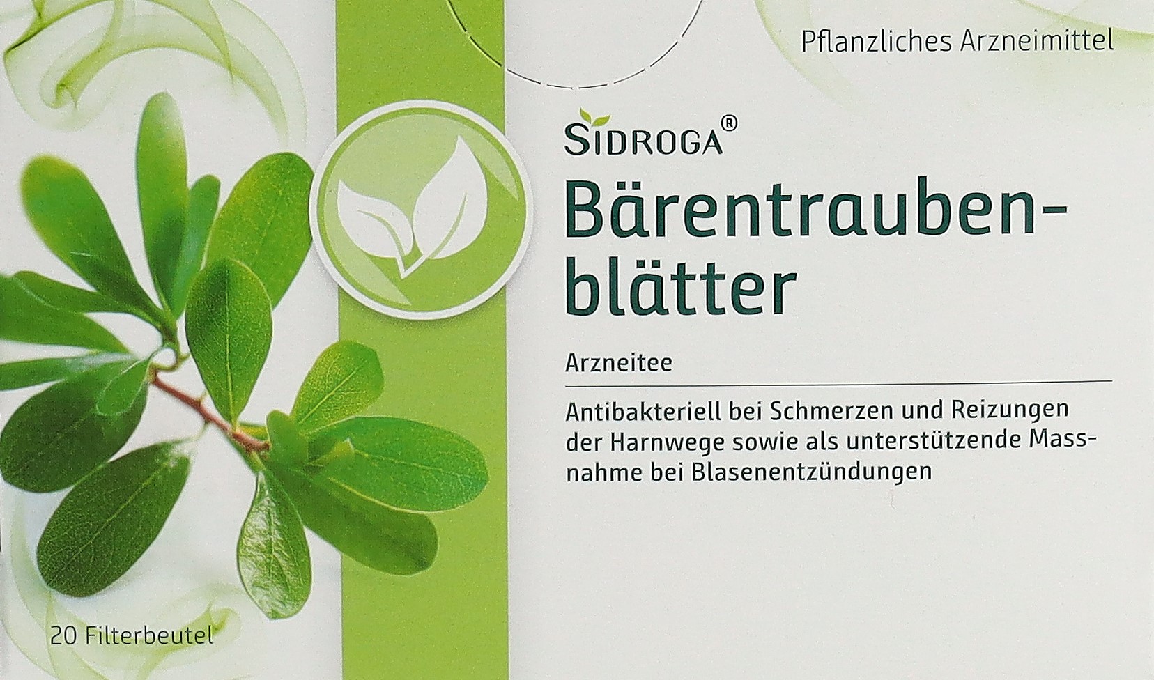 SIDROGA Bärentraubenblätter 20 Btl 2 g