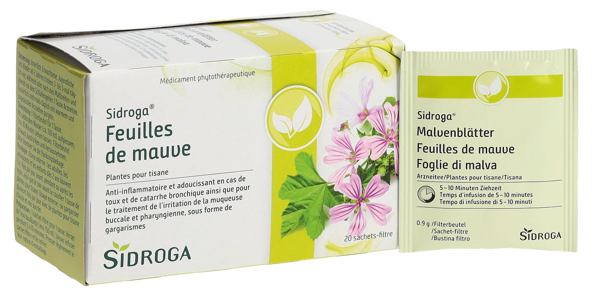 SIDROGA Malvenblätter 20 Btl 0.9 g – Bild 6