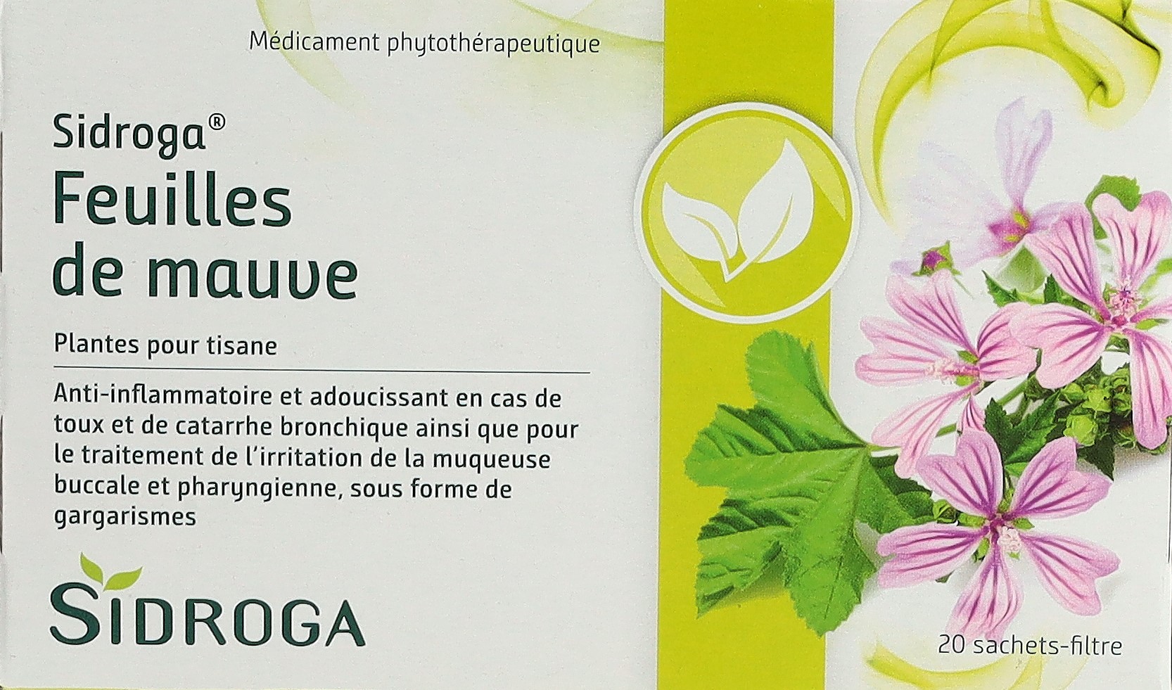 SIDROGA Malvenblätter 20 Btl 0.9 g – Bild 2