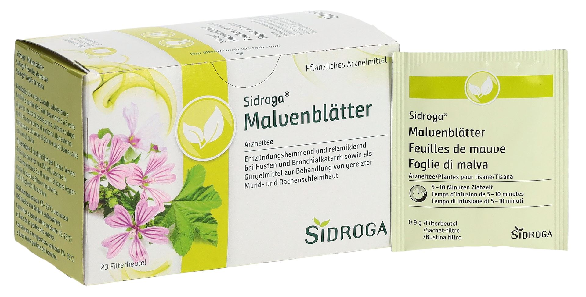 SIDROGA Malvenblätter 20 Btl 0.9 g – Bild 5