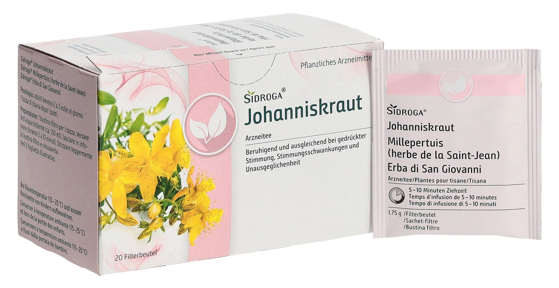 SIDROGA Johanniskraut 20 Btl 1.75 g – Bild 5