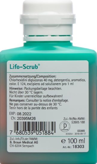LIFO SCRUB Waschlotion Fl 100 ml