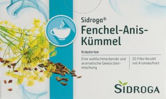 SIDROGA Fenchel Anis Kümmel 20 Btl 2 g