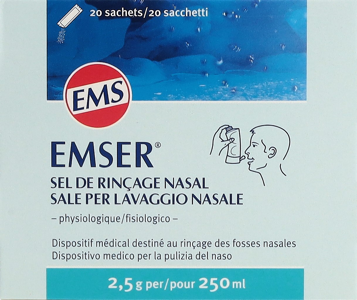 EMSER Nasenspülsalz 20 Btl 2.5 g – Bild 2
