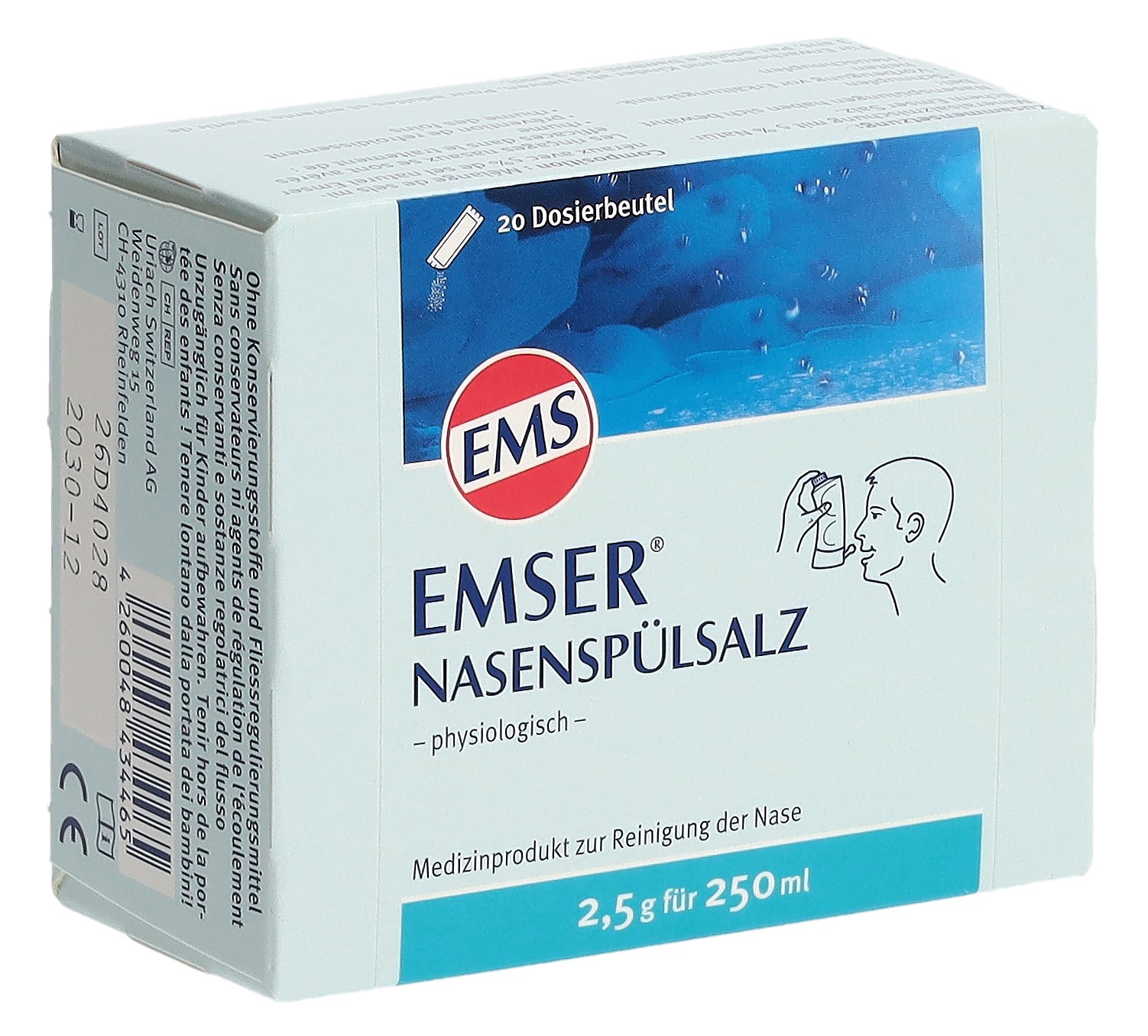 EMSER Nasenspülsalz 20 Btl 2.5 g – Bild 3