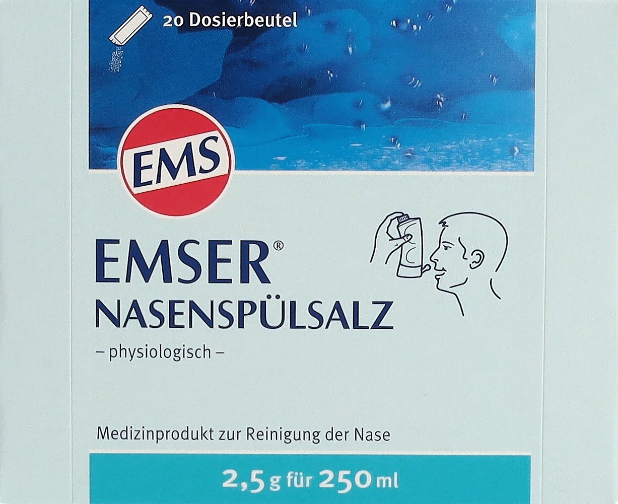 EMSER Nasenspülsalz 20 Btl 2.5 g