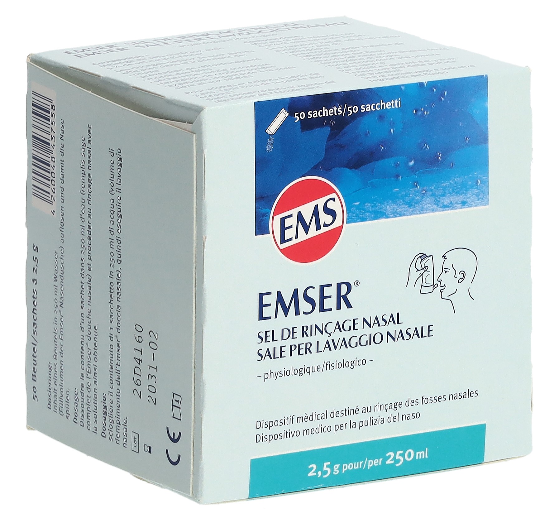 EMSER Nasenspülsalz 50 Btl 2.5 g – Bild 4
