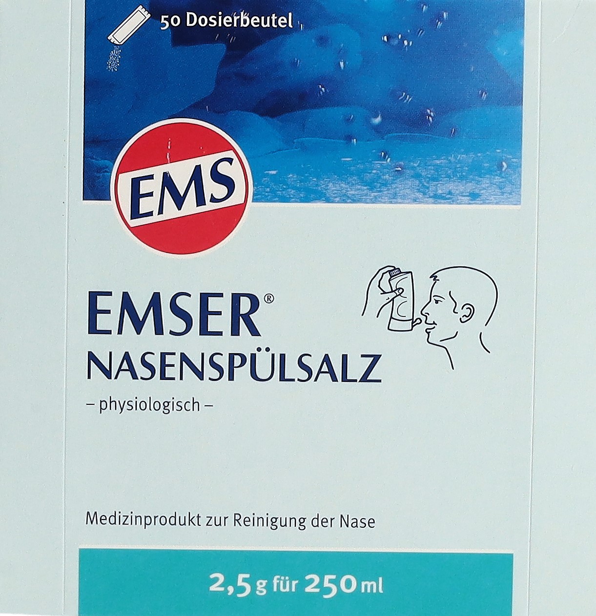 EMSER Nasenspülsalz 50 Btl 2.5 g