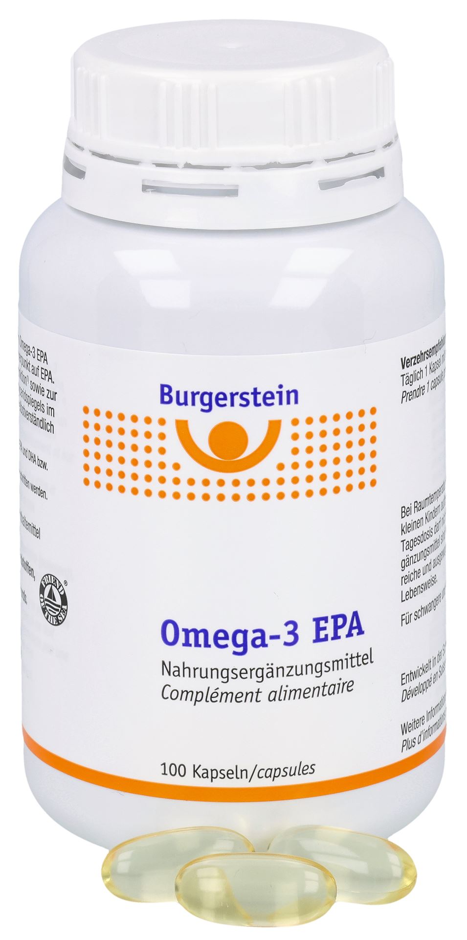 BURGERSTEIN Omega 3-EPA Kaps 100 Stk – Bild 3