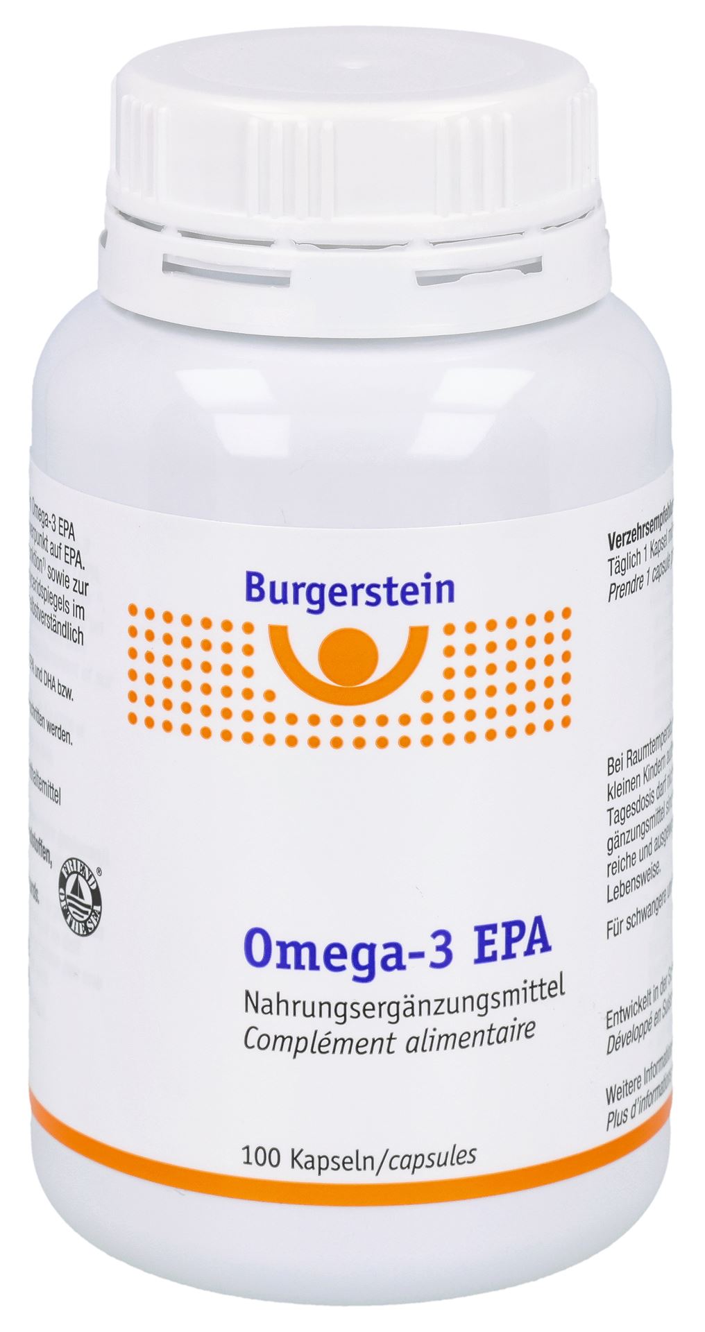 BURGERSTEIN Omega 3-EPA Kaps 100 Stk – Bild 2
