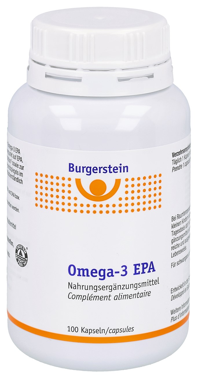 BURGERSTEIN Omega 3-EPA Kaps 100 Stk