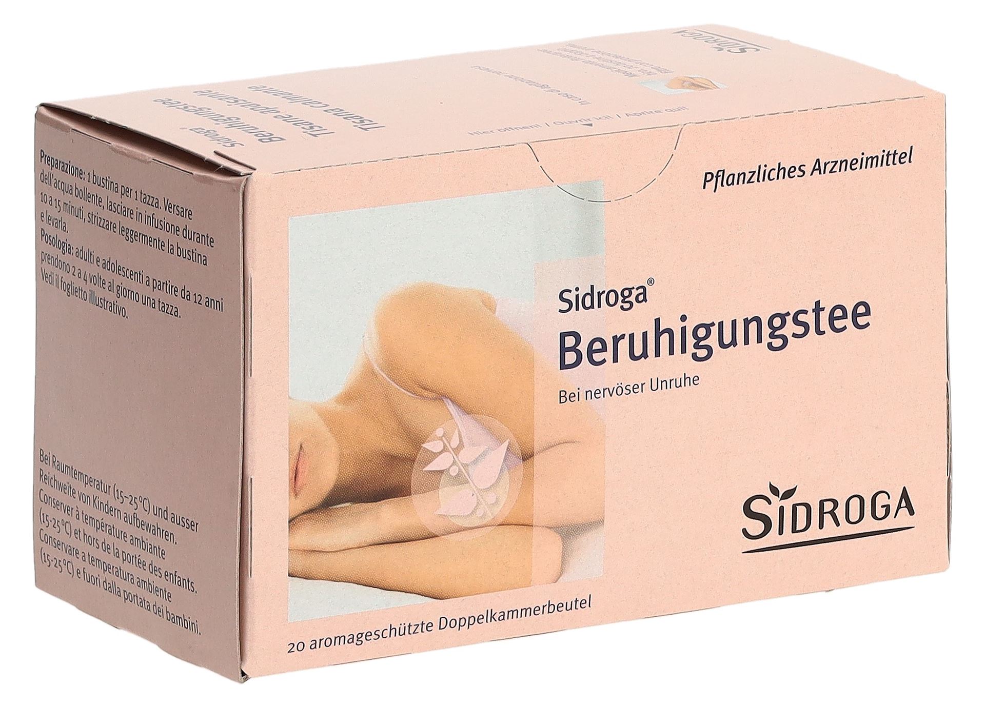 SIDROGA Beruhigungstee 20 Btl 2 g – Bild 3