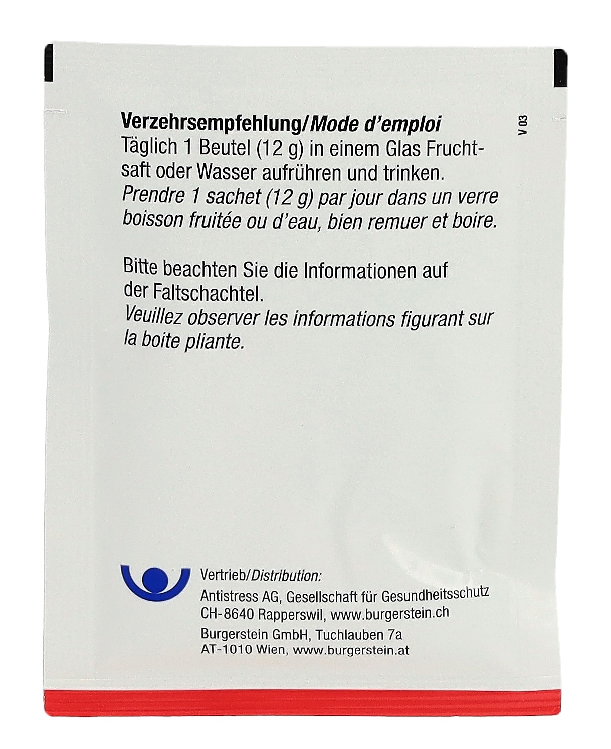 BURGERSTEIN Aminovital Plv Grapefruit 20 Stk – Bild 5