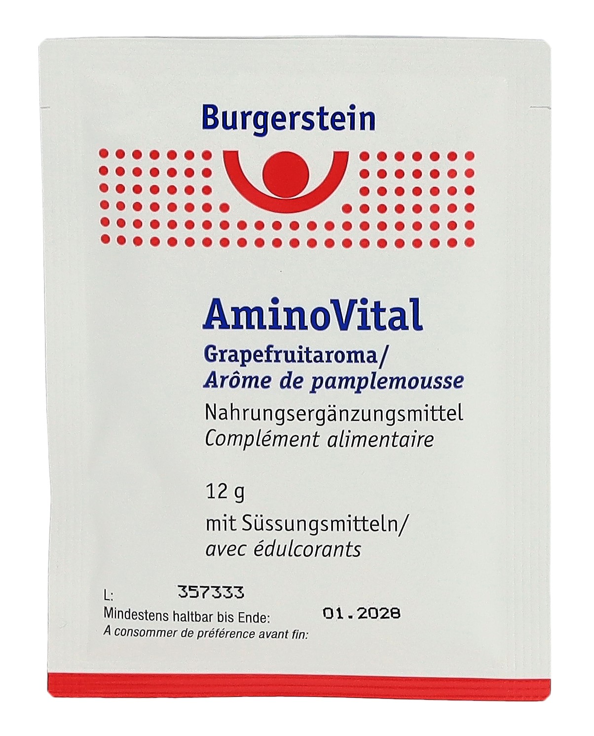 BURGERSTEIN Aminovital Plv Grapefruit 20 Stk – Bild 4