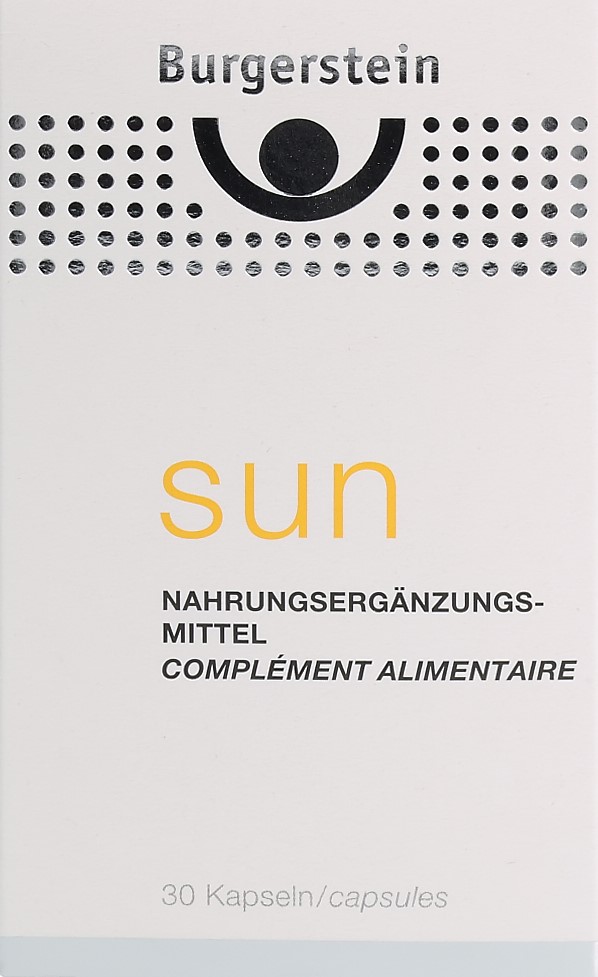 BURGERSTEIN sun Kaps 30 Stk