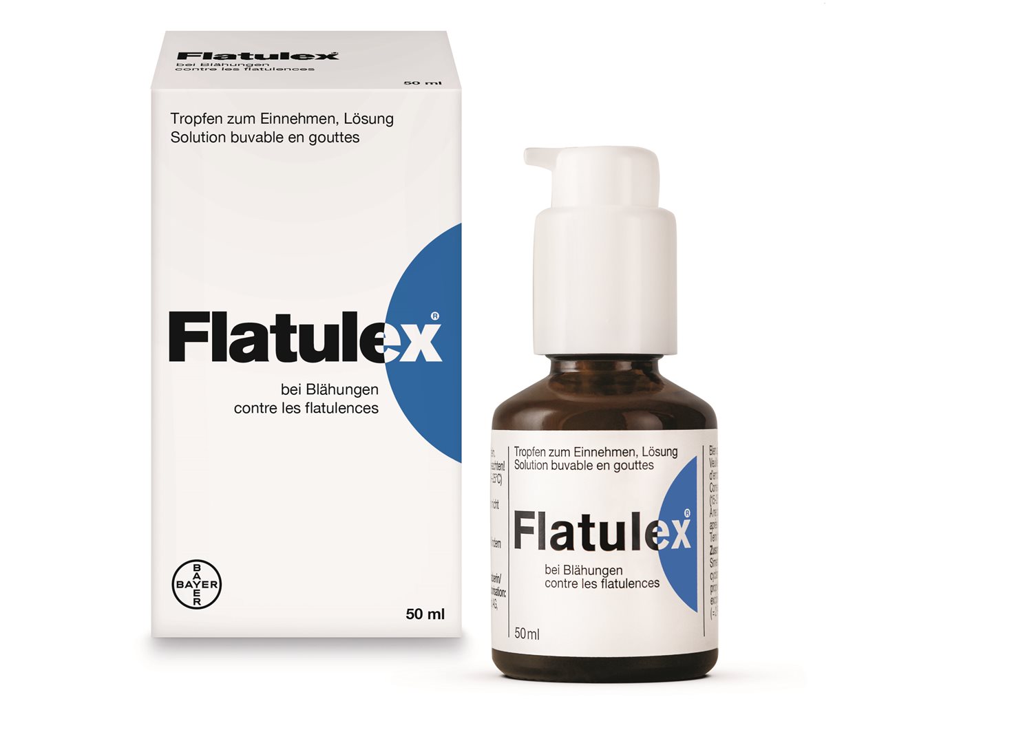 FLATULEX Tropfen 41.2 mg/ml mit Dosierpumpe 50 ml – Bild 2