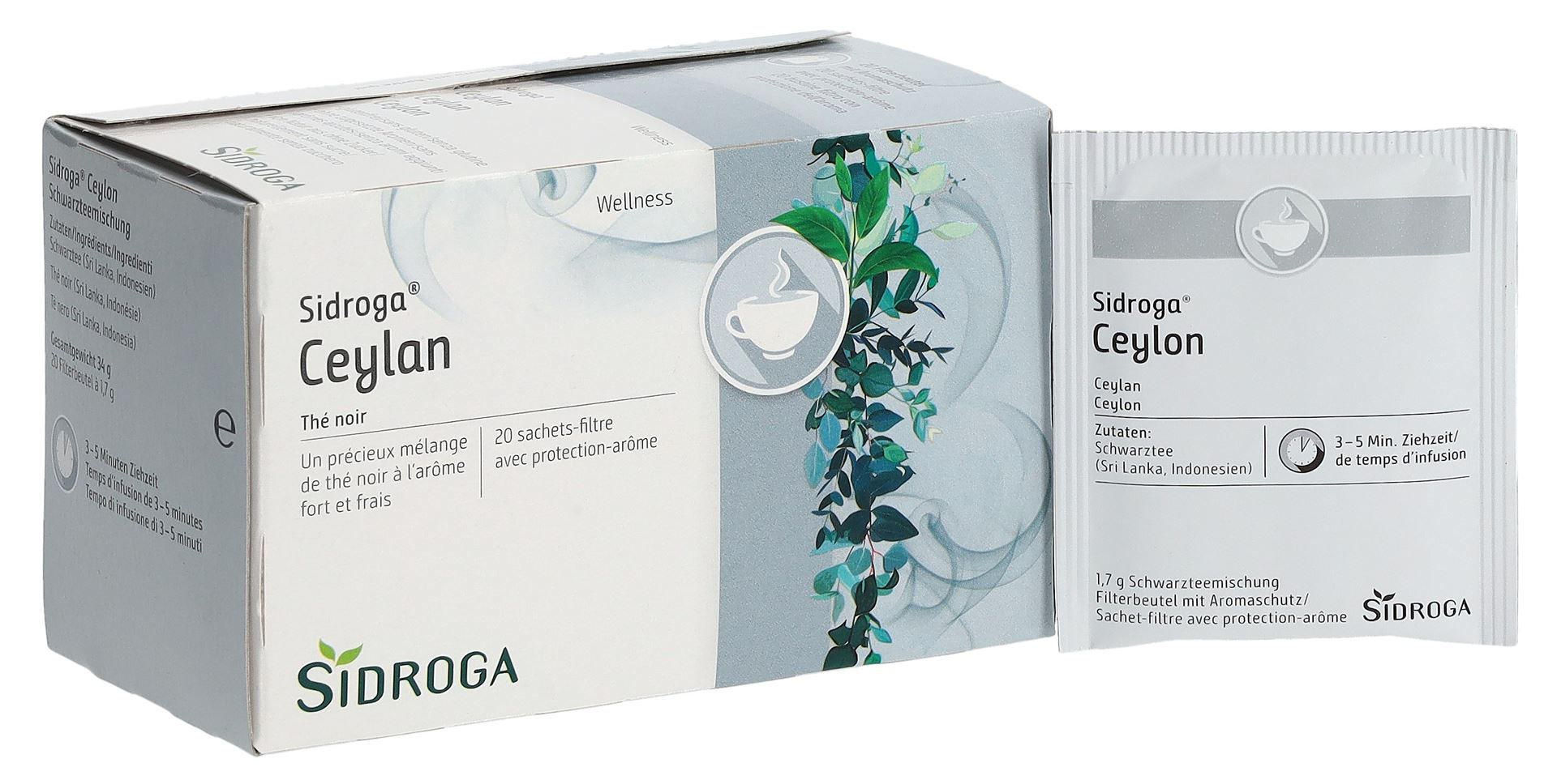 SIDROGA Wellness Ceylon 20 Btl 1.7 g – Bild 6