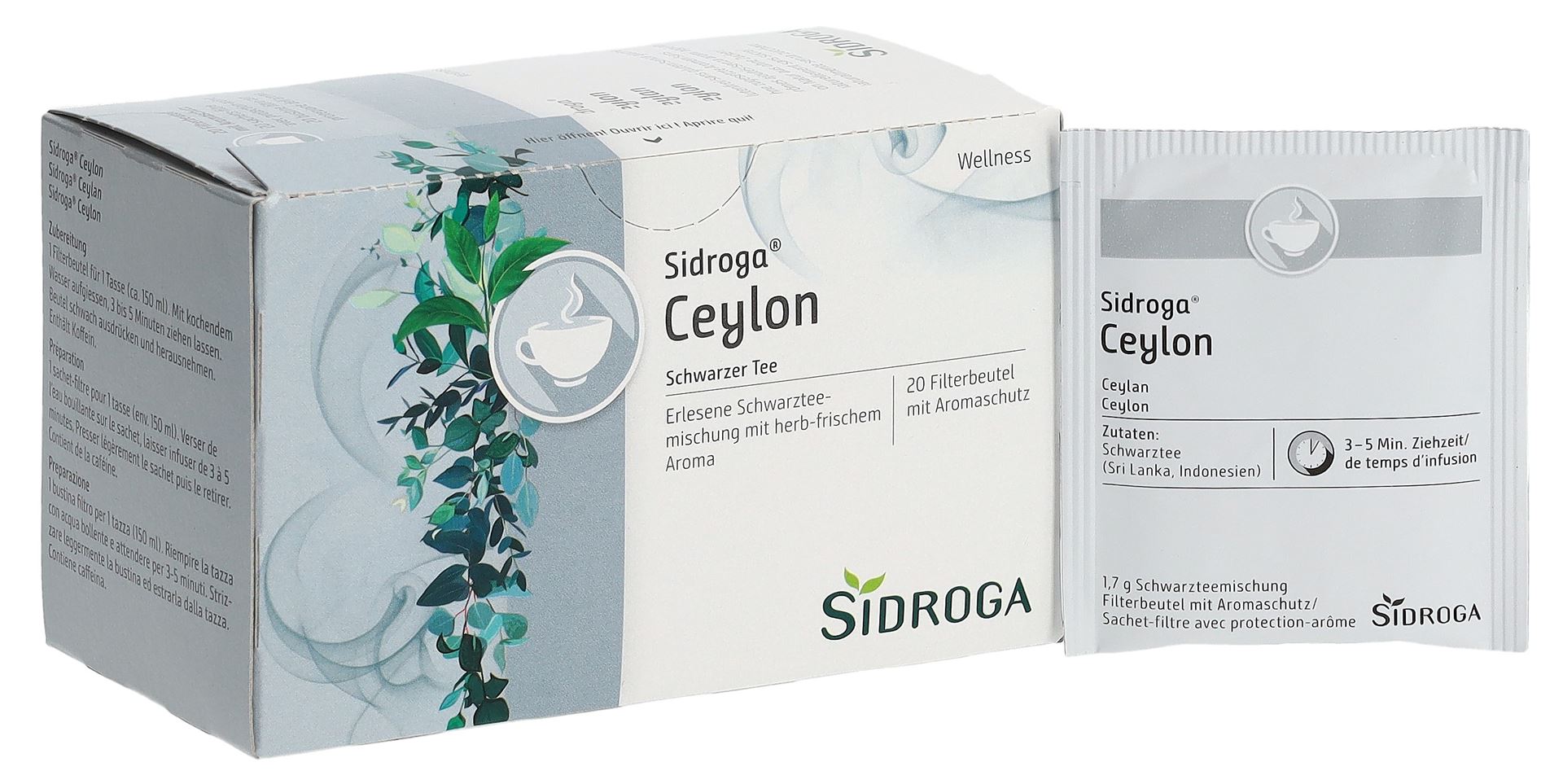 SIDROGA Wellness Ceylon 20 Btl 1.7 g – Bild 5