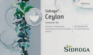SIDROGA Wellness Ceylon 20 Btl 1.7 g