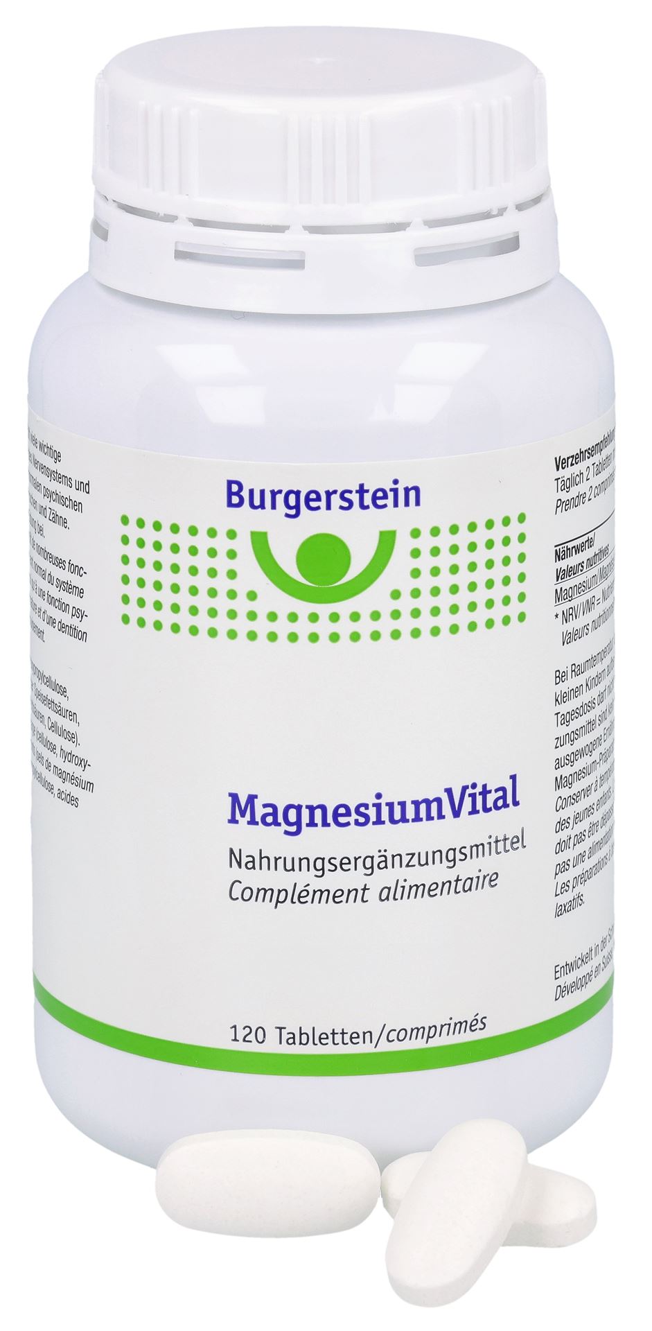 BURGERSTEIN Magnesiumvital Tabl Ds 120 Stk – Bild 3