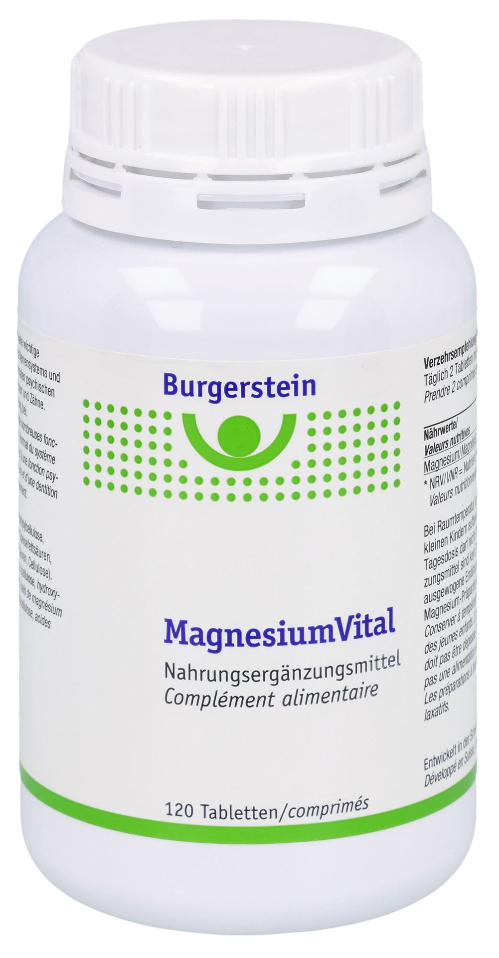 BURGERSTEIN Magnesiumvital Tabl Ds 120 Stk – Bild 2