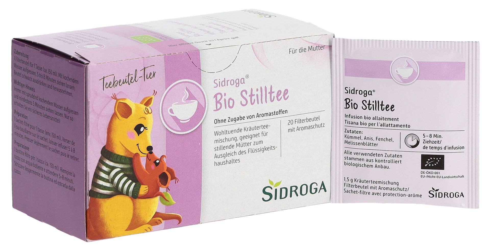 SIDROGA Bio Stilltee 20 Btl 1.5 g – Bild 5