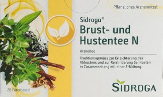 SIDROGA Brust- und Hustentee N 20 Btl 2 g